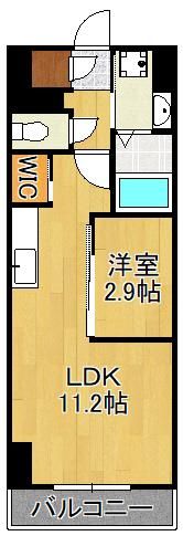 Avenue kurosaki Residenceの間取り画像
