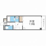 Blue Bee桜川駅前の間取り画像