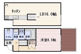 ヒルトップ11の間取り画像
