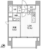 シーズンフラッツ浅草橋の間取り画像