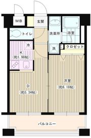 パークヒル三ツ沢の間取り画像