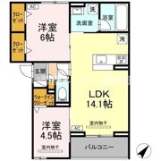 エメフィール馬渕の間取り画像