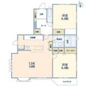 中町2丁目戸建1階部分の間取り画像