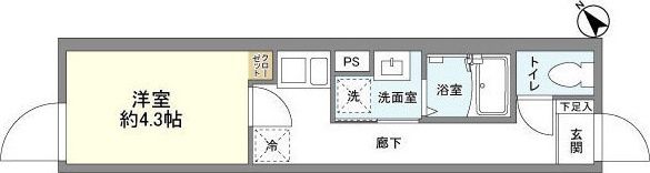 RESIBAAYASEの間取り画像