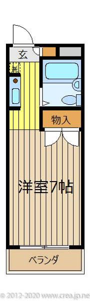 グリーンハイツの間取り画像