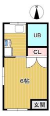 北方Aコーポの間取り画像