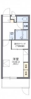 レオパレスルミナス イーストの間取り画像