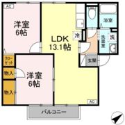 グランディールA棟の間取り画像