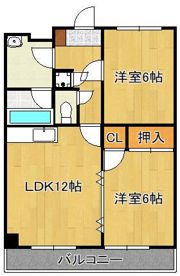 エクセル安部山の間取り画像