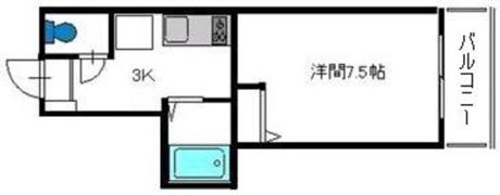 ドラゴーン金原の間取り画像