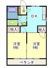 サンコーハイム幸塚の間取り画像