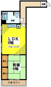 毛塚ビルの間取り画像