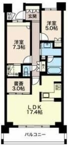 プライムメゾン富士見台の間取り画像