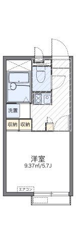 レオパレスラングシェーンの間取り画像