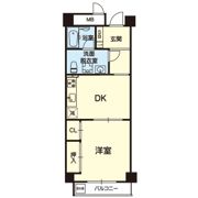 フレール上林の間取り画像