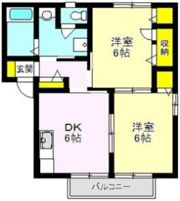 シェーネスブルグ D棟の間取り画像
