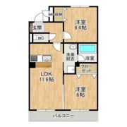 ルクシール荒川本郷の間取り画像