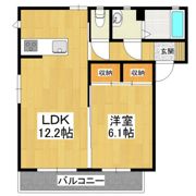 ウッドビレッジ D棟の間取り画像