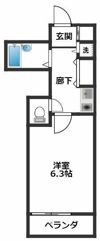 煉瓦館セシオンの間取り画像