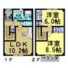 Branche`Rinne C棟の間取り画像