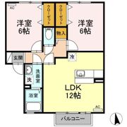 セジュール六条 A棟の間取り画像