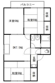 ハビテーションⅡの間取り画像