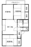 ハビテーションⅡの間取り画像