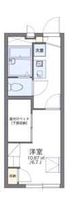 レオパレスさきの間取り画像
