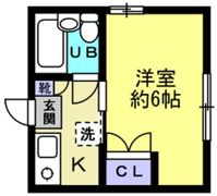 コーポハピネスの間取り画像