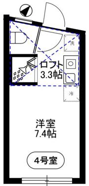 IL ROSSO町屋の間取り画像