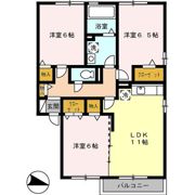 クレドール高須の間取り画像