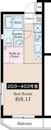 コンフォートMF西荻の間取り画像