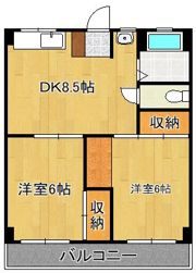 アリエス井堀の間取り画像