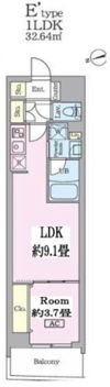 Garden Xavis門前仲町の間取り画像