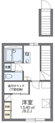 レオパレスフレンドの間取り画像