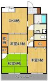 グランシャトー玉川の間取り画像