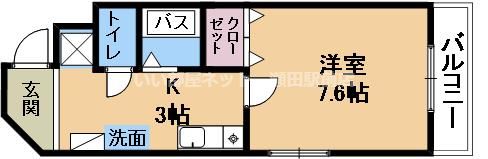 第Ⅱ太陽ハイツ南草津の間取り画像