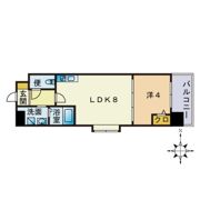 アミューゼ博多の間取り画像