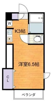 リズ松ヶ丘の間取り画像