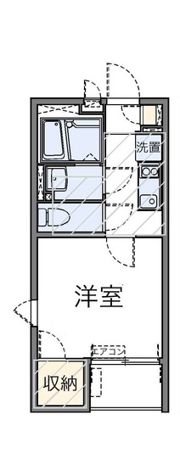 レオネクストグリーンハウス江波の間取り画像