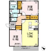 ハイアーク C C棟の間取り画像