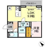 レグルス Ⅰの間取り画像