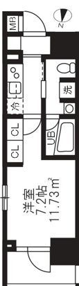 アジールコート板橋本町の間取り画像