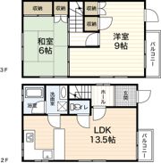 吉島新町貸家の間取り画像