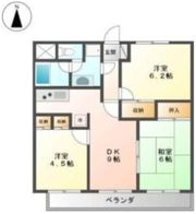 シャトー天神の間取り画像