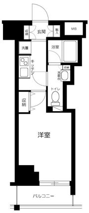 AZEST大山東の間取り画像