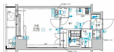 Verona板橋本町LUSSOの間取り画像