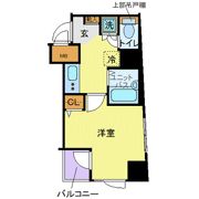 フォルトゥナ文京後楽園の間取り画像