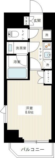 AZEST中野新橋の間取り画像