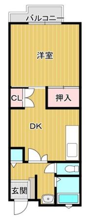 千山マンションⅡの間取り画像